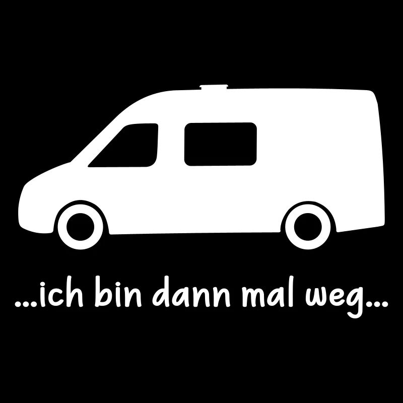 Sprinter Van - ich bin dann mal weg - weiß