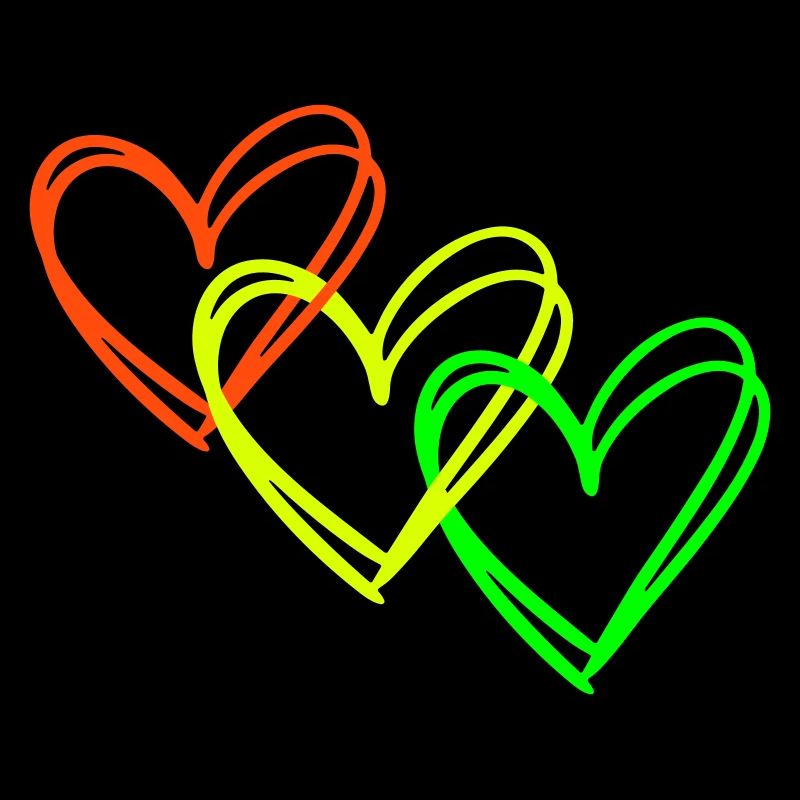 Coeurs <3 Collier ♥ Coeur Amour