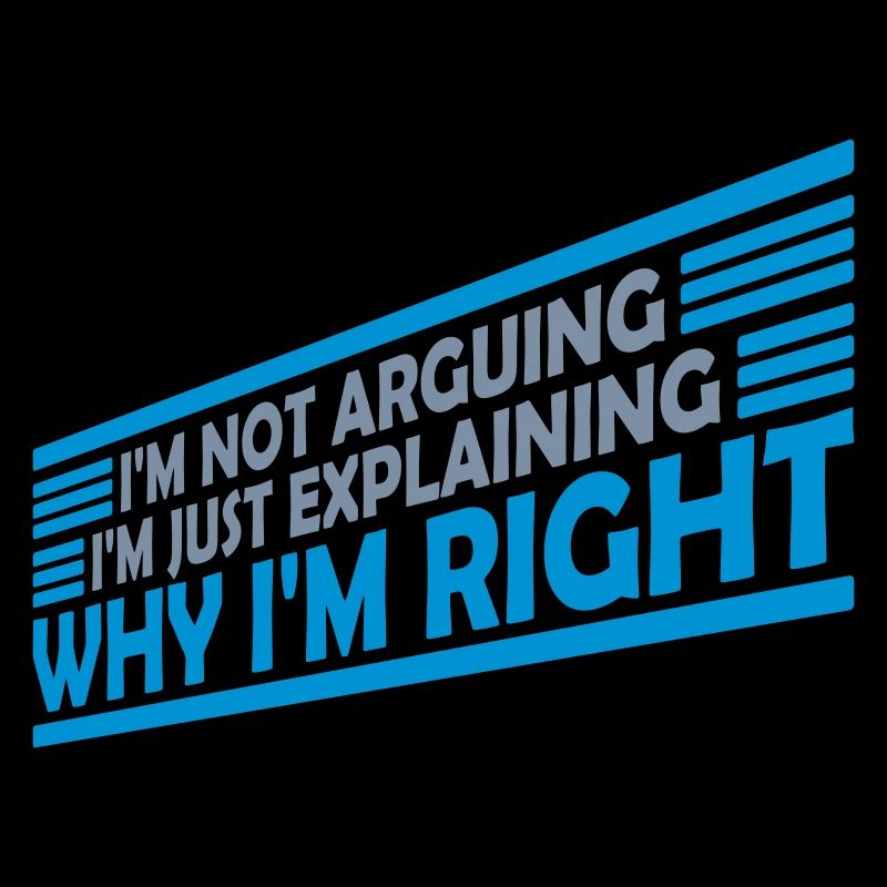 I m not arguing