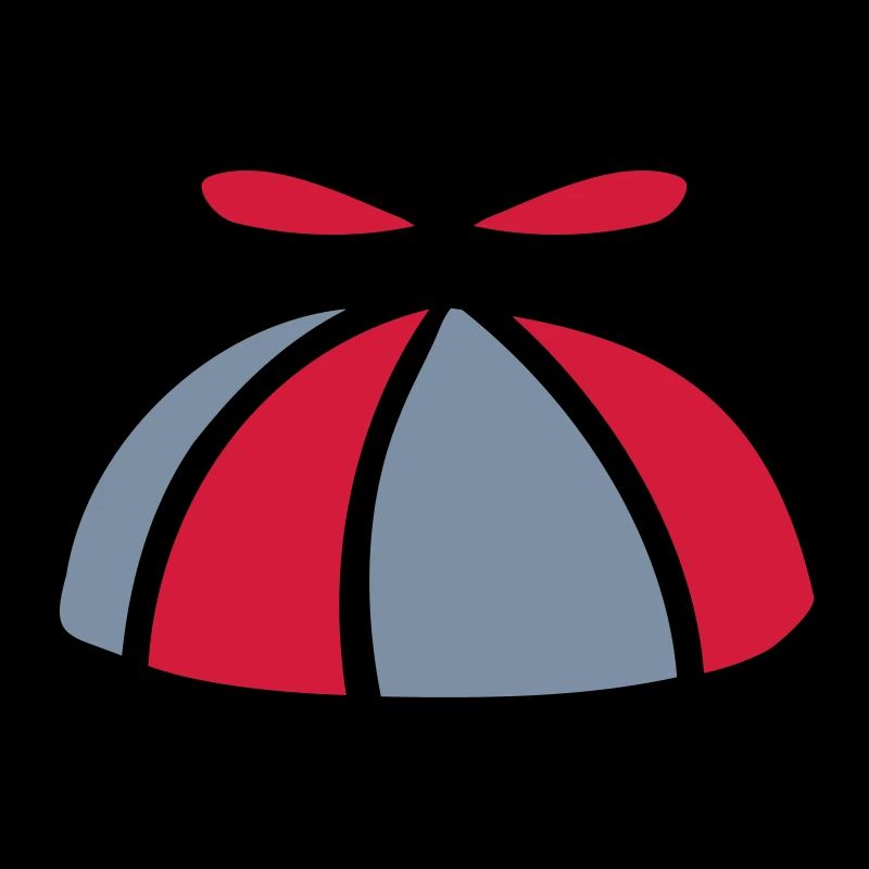 Colorful propeller cap wind turbine hat