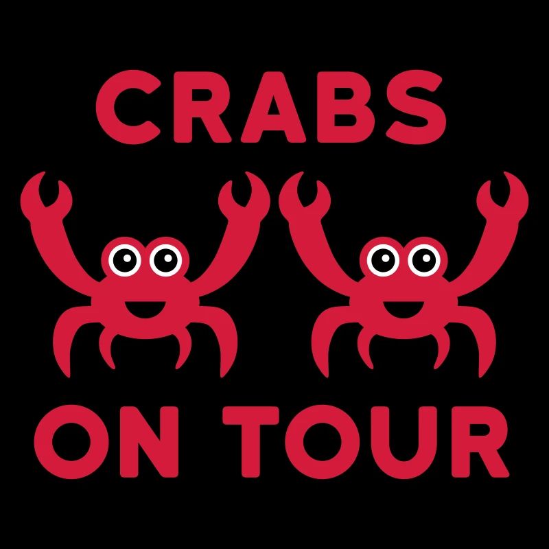 Crabs on tour (two crabs)