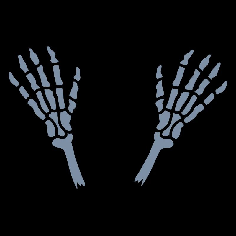 Severed Skeleton Hands Bones