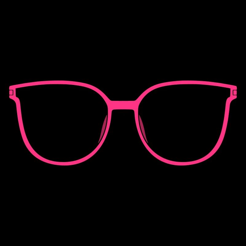 Glasses Cateye (colors changeable)