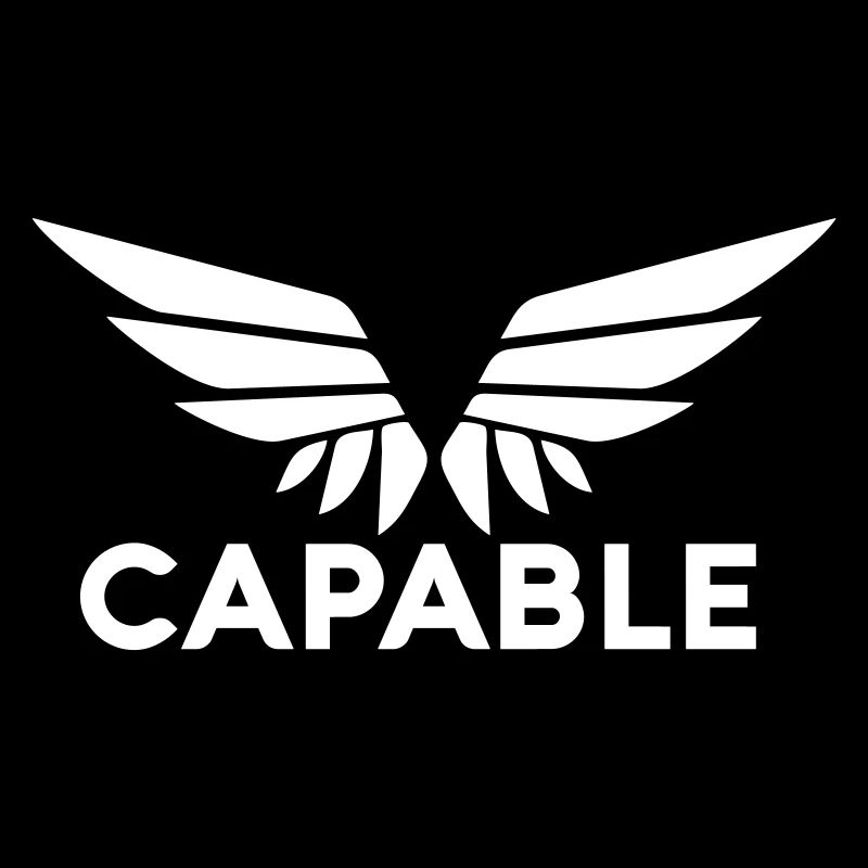 Capable Logo white no sub