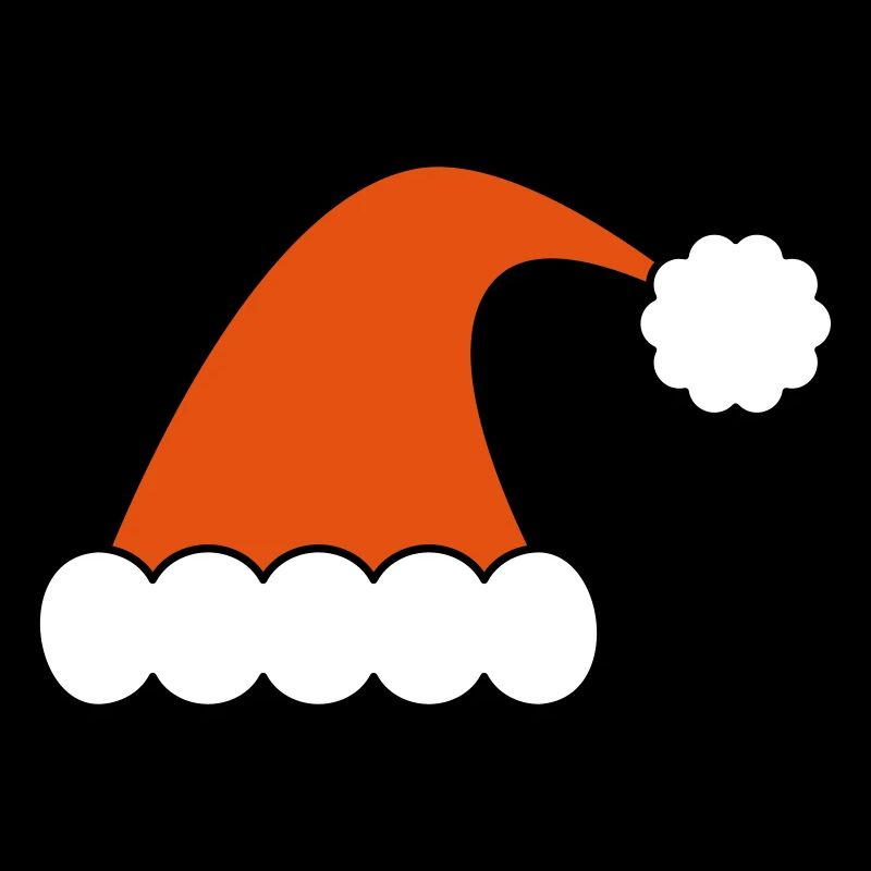 Santa hat clipart Christmas motive