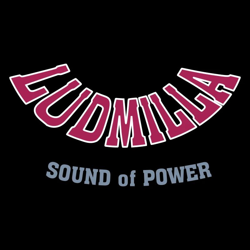 Lettrage Ludmilla Son de puissance