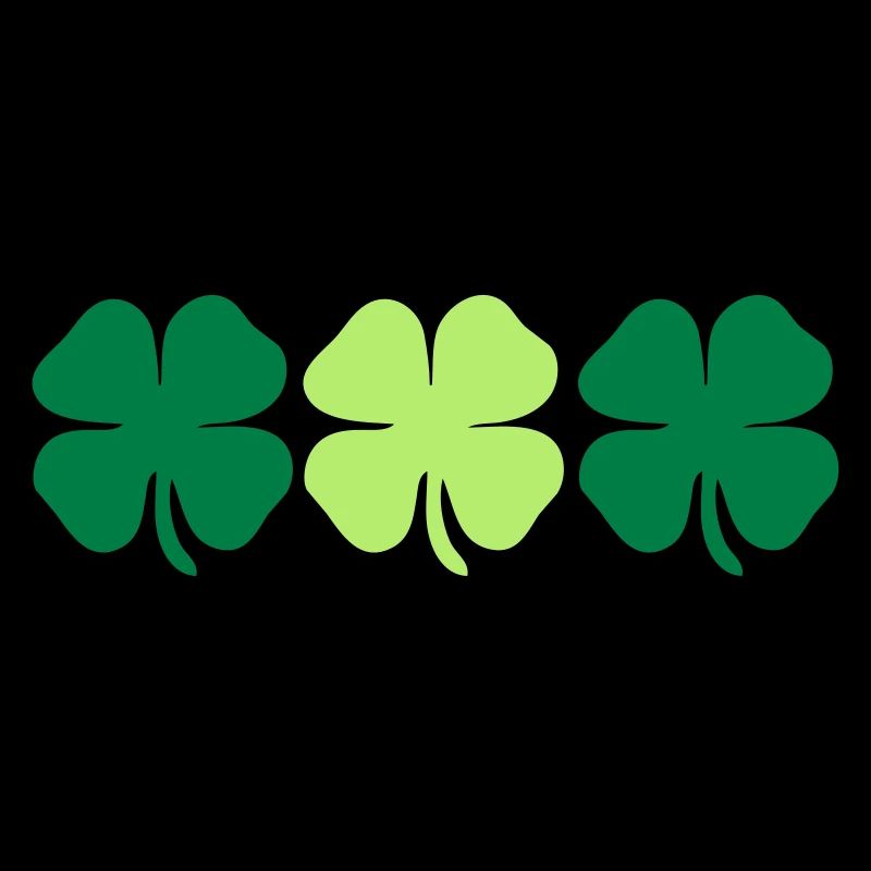 3 4 leaf clovers