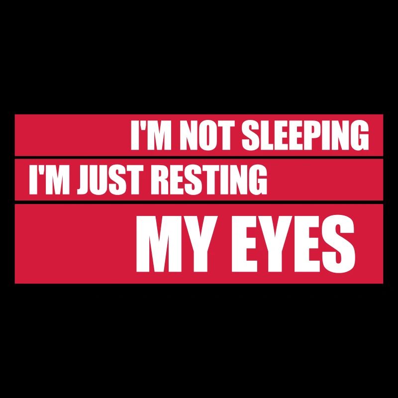 im not sleeping Quote