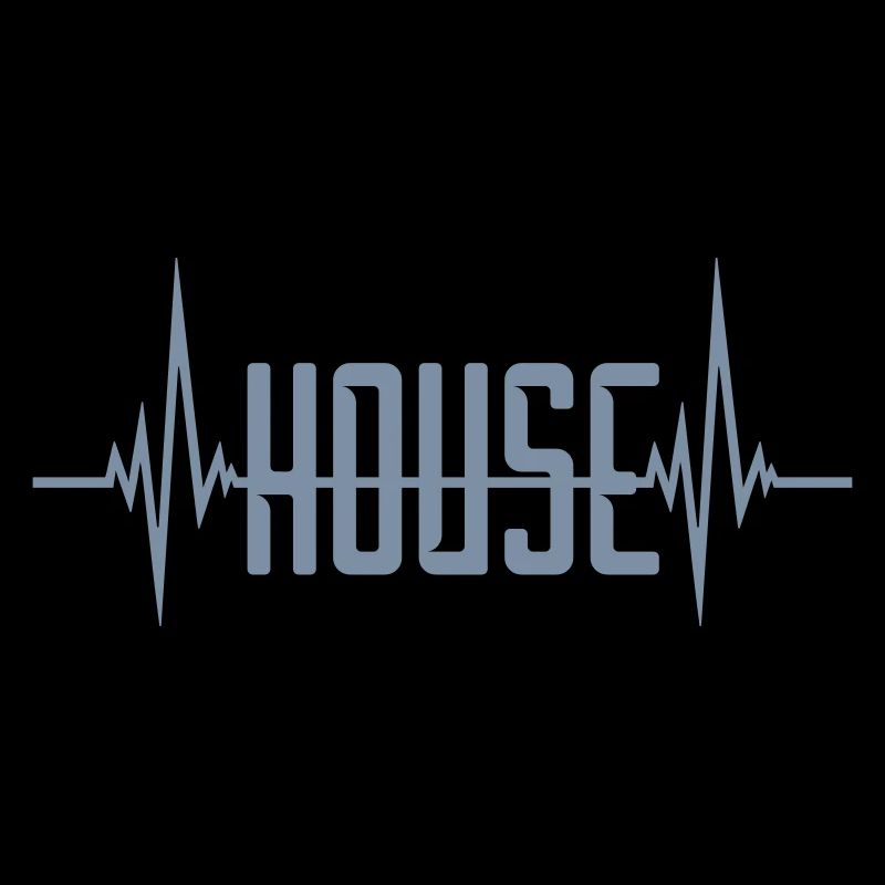 House Frequency Pulse Logo