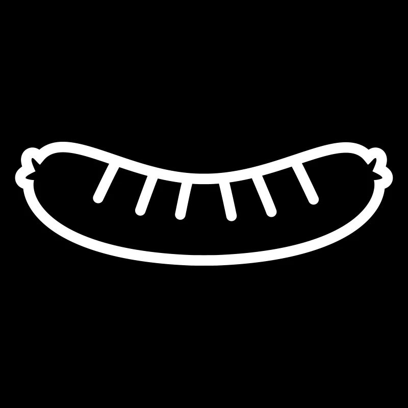 Sausage Outline