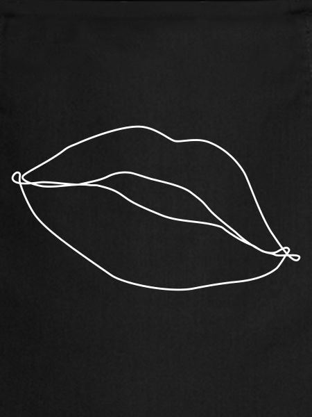 Drawn lips