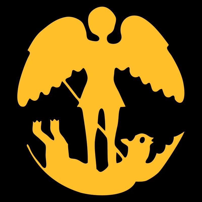 Zeichnen des Heiligen Michael, der den Dämon tötet