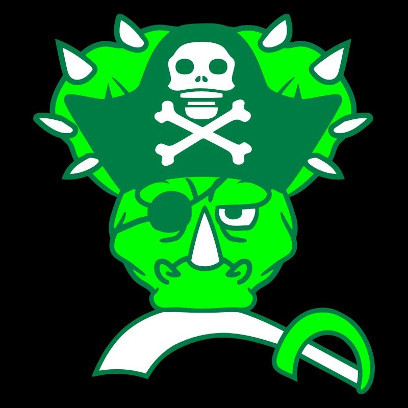 Triceratops Dinosaur Sabre Pirate Captain Dino