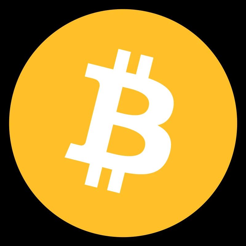 Bitcoin Logo Round Coin