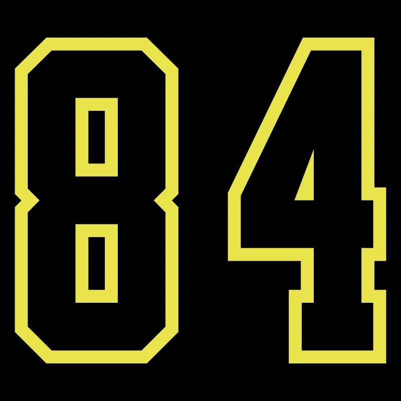 Maillot à numéros 84