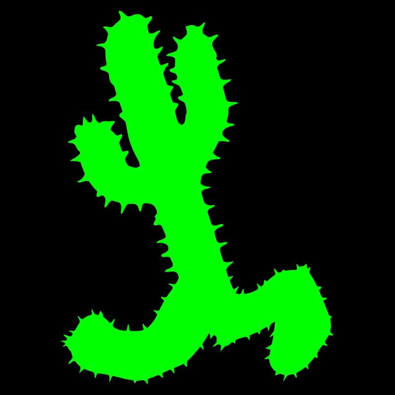 Cactus Cacti Legs Running Fast Funny Running