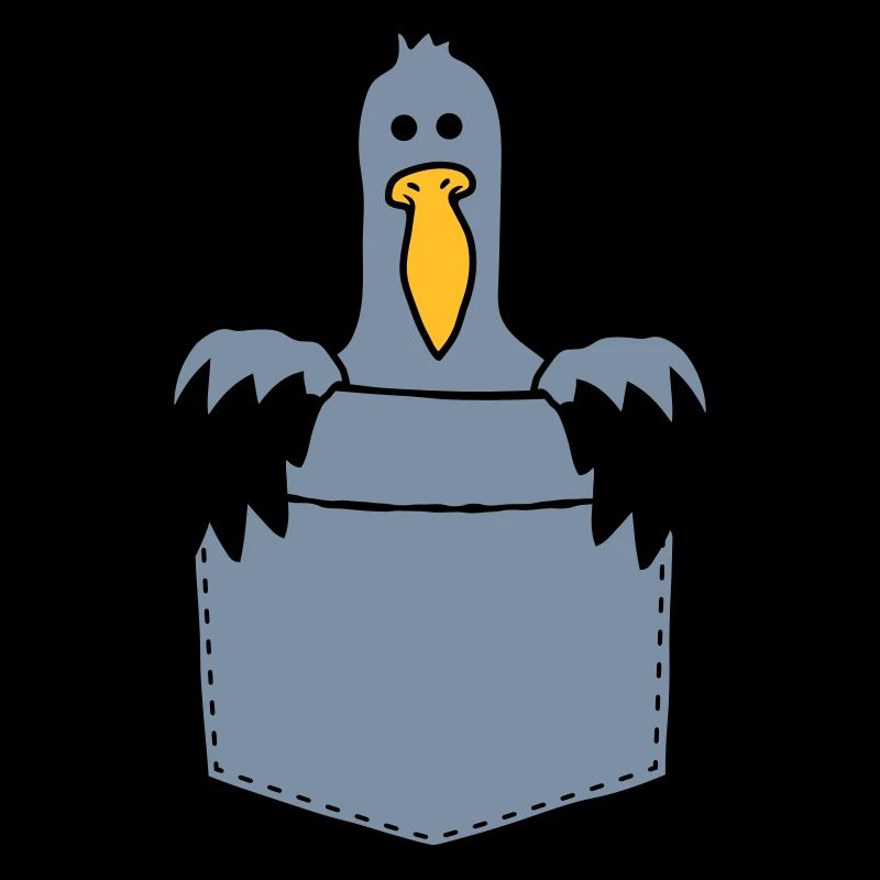 Brusttasche Möwe Unterwegs mitnehmen