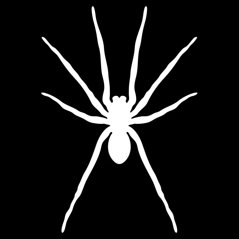 Spinne (Halloween / Gothic / Tattoo / White)