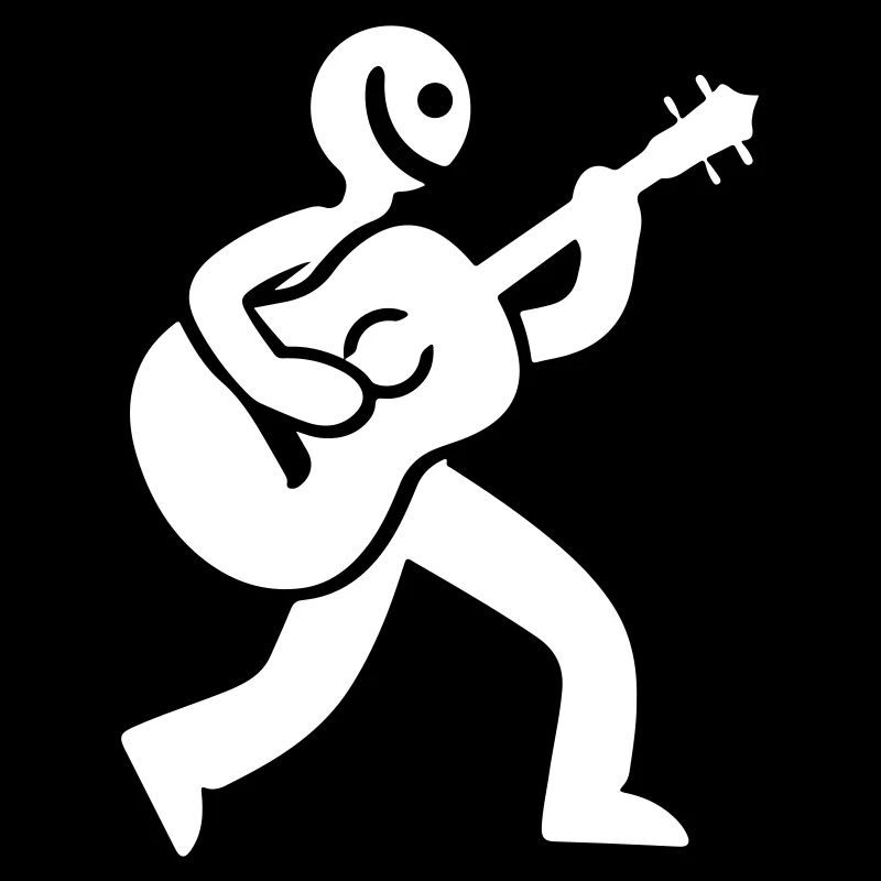 Icône du guitariste