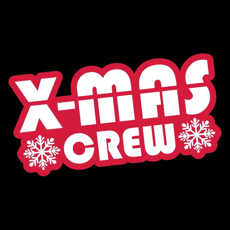 Christmas X Mas Crew