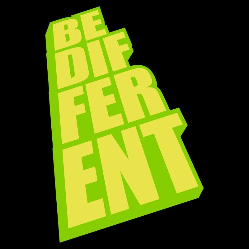 Soyez différent Logo Design