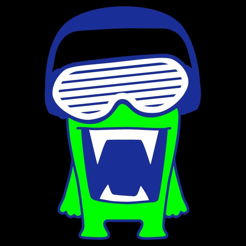 DJ Monster Alien Alien Party Music Fun