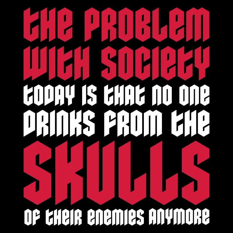 drinks from enemies skulls