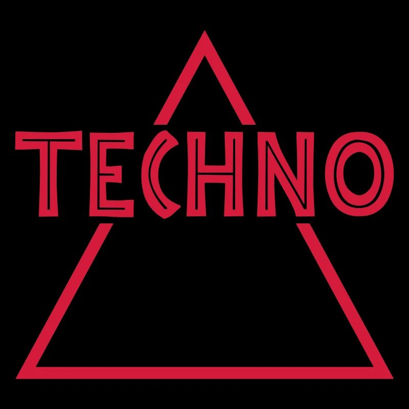 | de musique techno Couleur modifiable