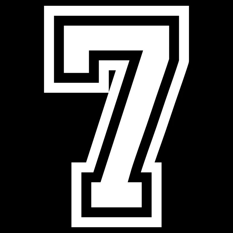 7 Zahl symbol