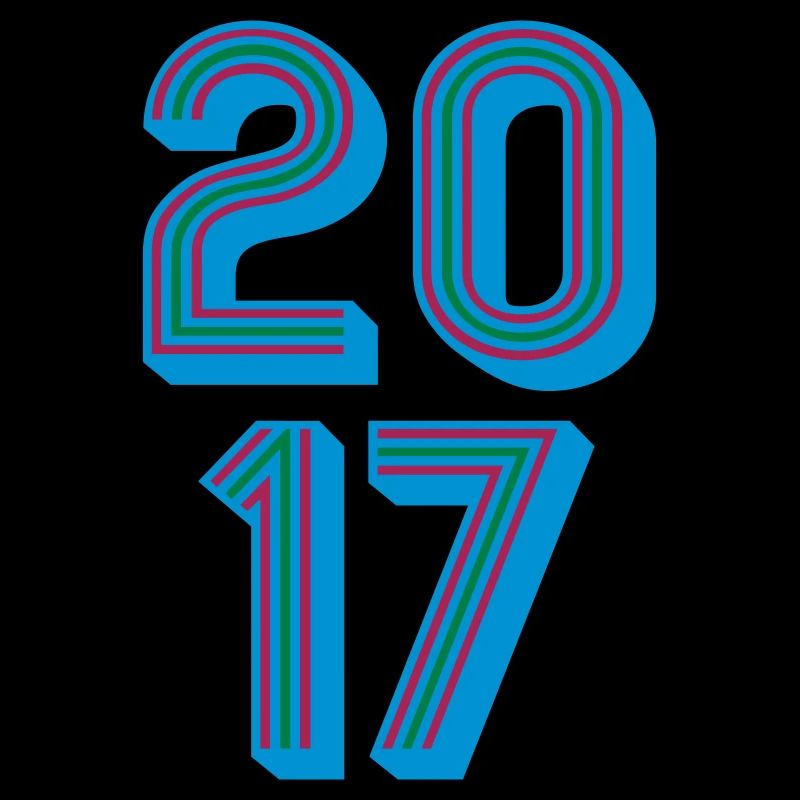 2017 Geburtsjahr | Farben änderbar