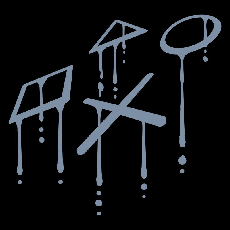 Graffiti Console Symboles Nerd