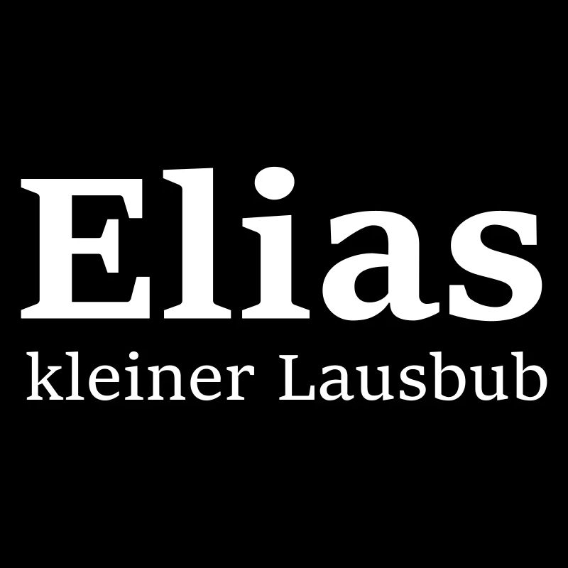 Elias kleiner Lausbub - einzigartiges Design