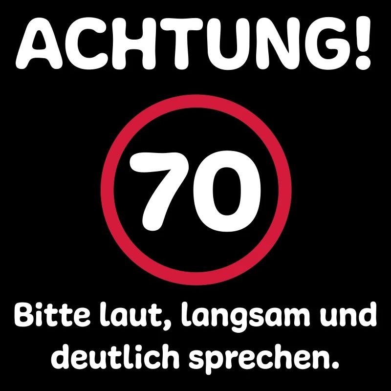 70. Geburtstag Geschenkidee
