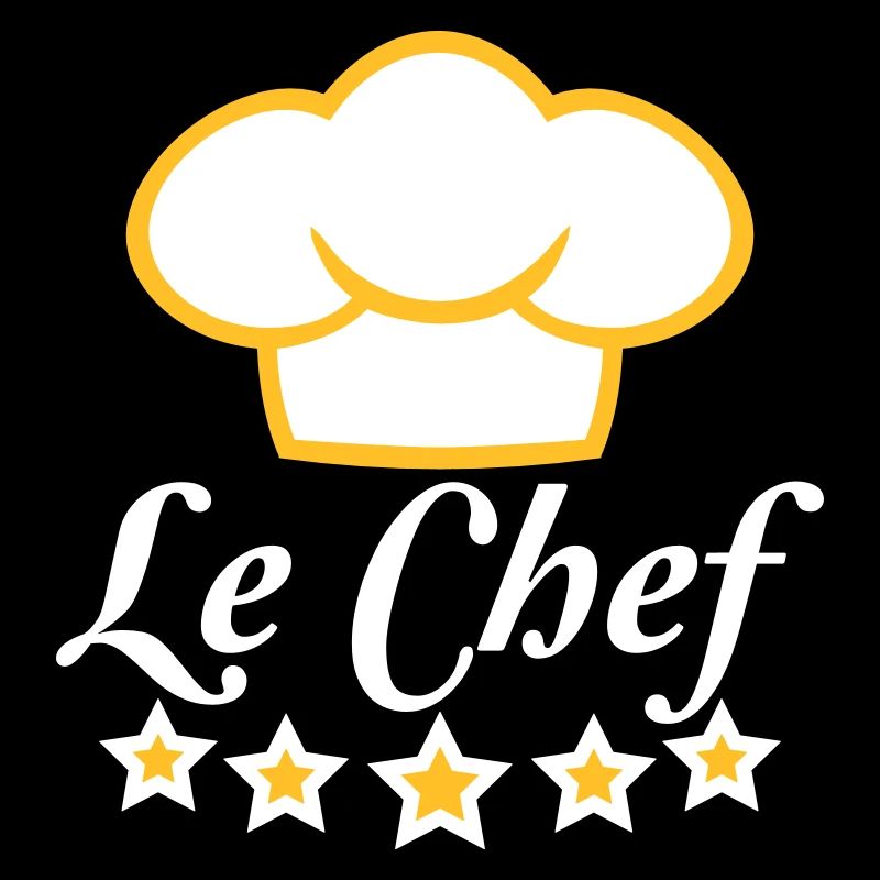 Le Chef toque de chef de cuisine 5 étoiles