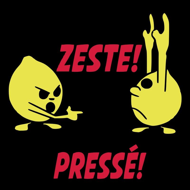 Pas un zeste je suis pressé!