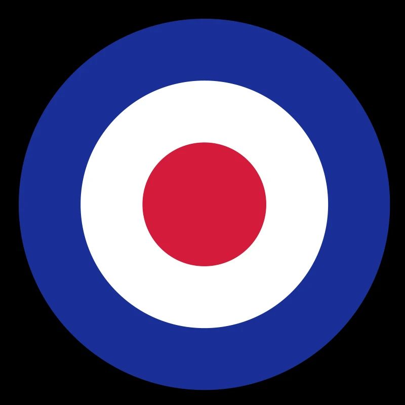 MOD Roundel Bullseye Target