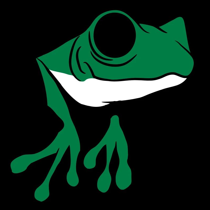 Frosch Loch witzig