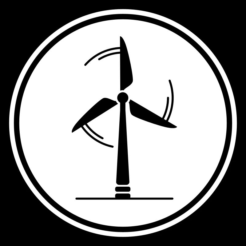 Windrad Silhouette