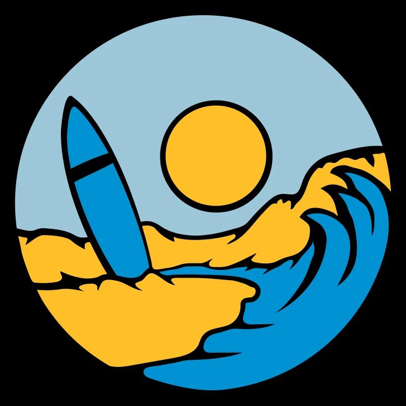 Planche de surf County Beach