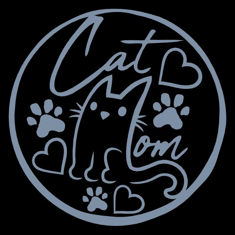 Circle Logo Chat Maman