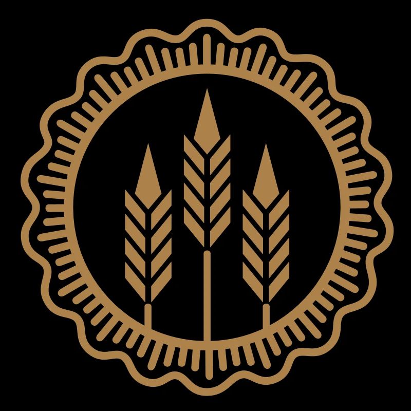 Weizen-Sigel / wheat medaillon (1c)