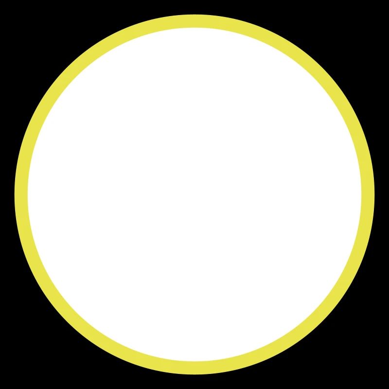 Kreis Symbol Leer