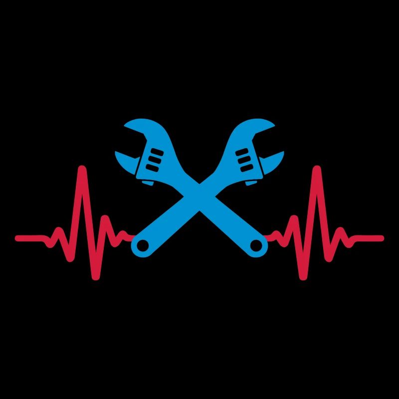 Heartbeat Mechanic ECG Pulse | Colors changeable