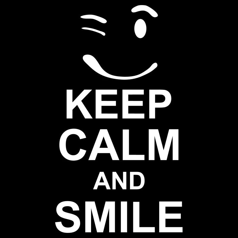 keep calm and smile kg10