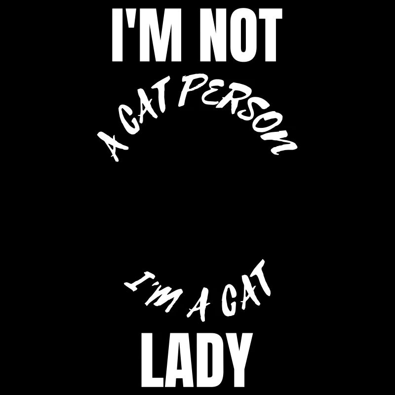 Cat Cats Crazy Cat Lady Human Vector