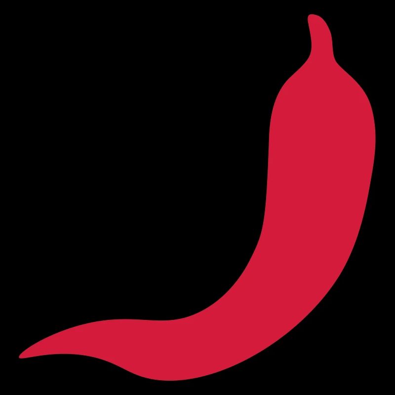 Chilli vector outline