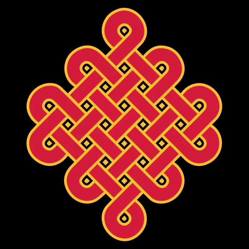 Infini noeud bouddhisme Tibet celtique sans fin
