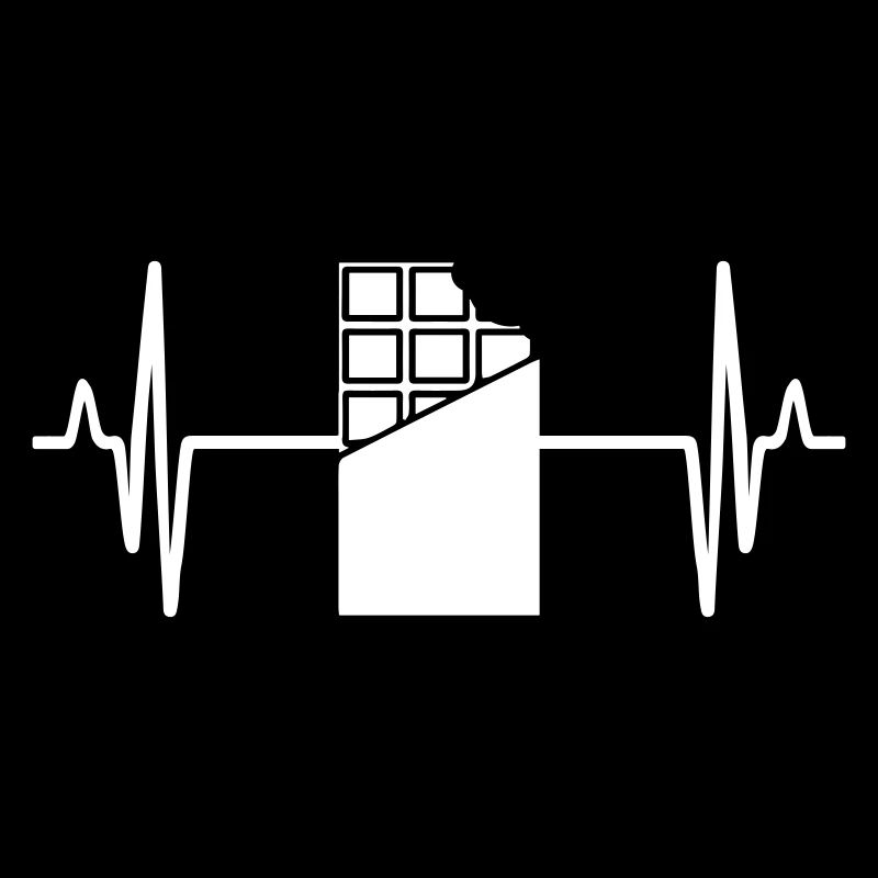 Icône de chocolat pulse