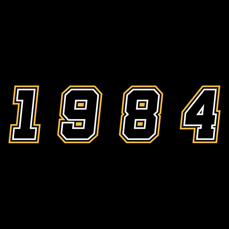 1984 Jahr Zahl