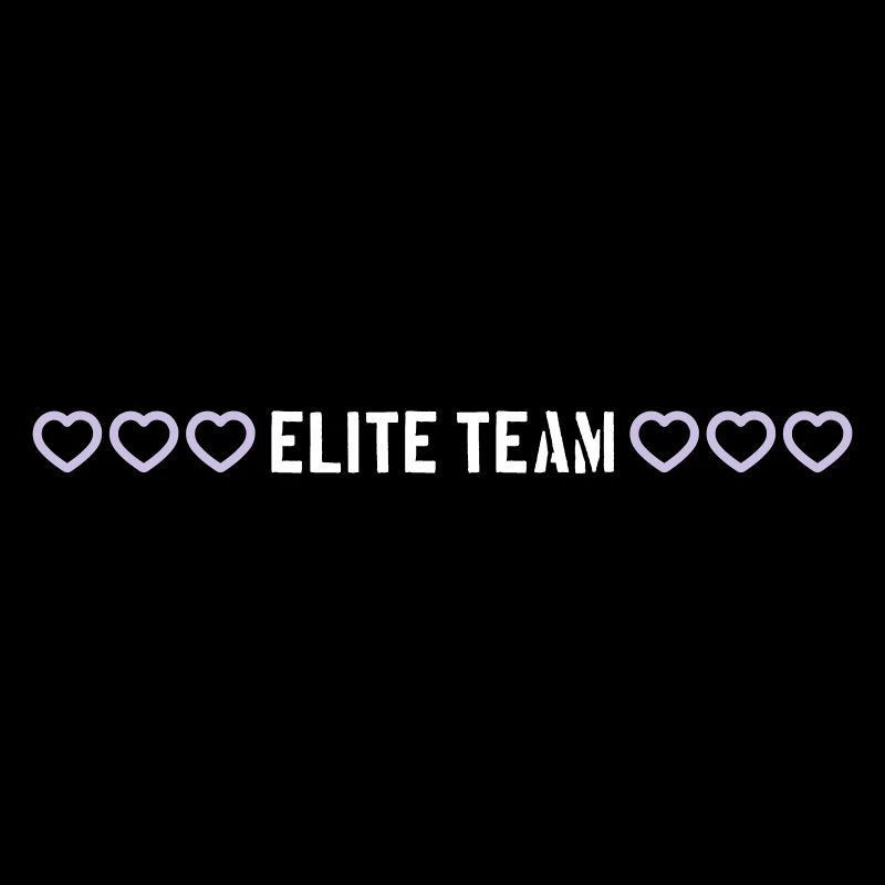 Elite Team Herz Liebe